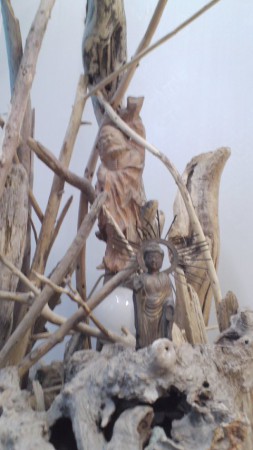 胎蔵界曼荼羅をイメージして作りました